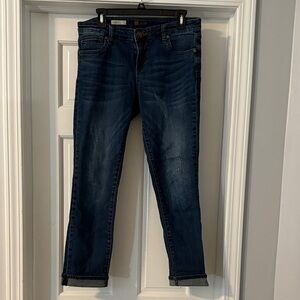Kut from the Kloth Blue Women's Jeans size 6 cropped/ankle